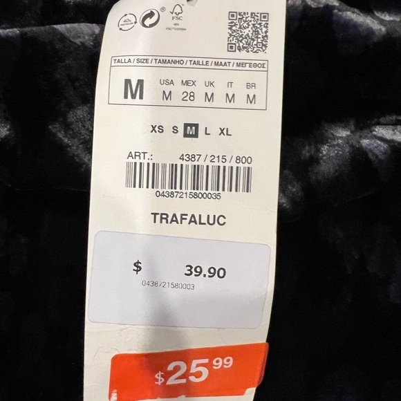 TRF ZARA velvet tank! - Picture 3 of 5